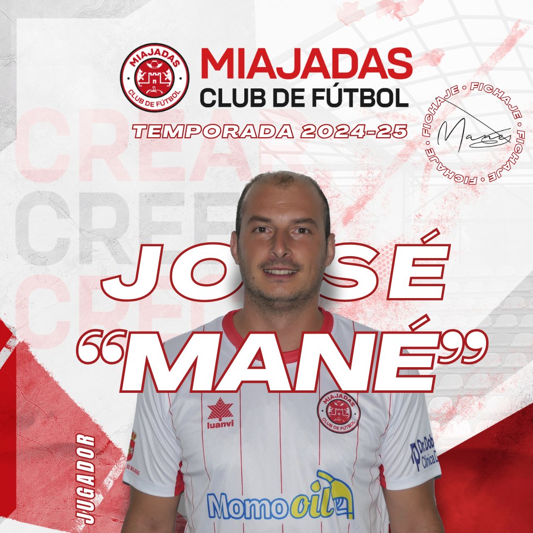 📣 OFICIAL | Alex, Borri, Juan y Mané, jugadores del Miajadas Club de Fútbol 🆕❤️

Fuerza, veteranía y experiencia para nuestra zaga 💪🛡️

¡A disfrutar chicos, se viene una temporada bonita! ✨👋