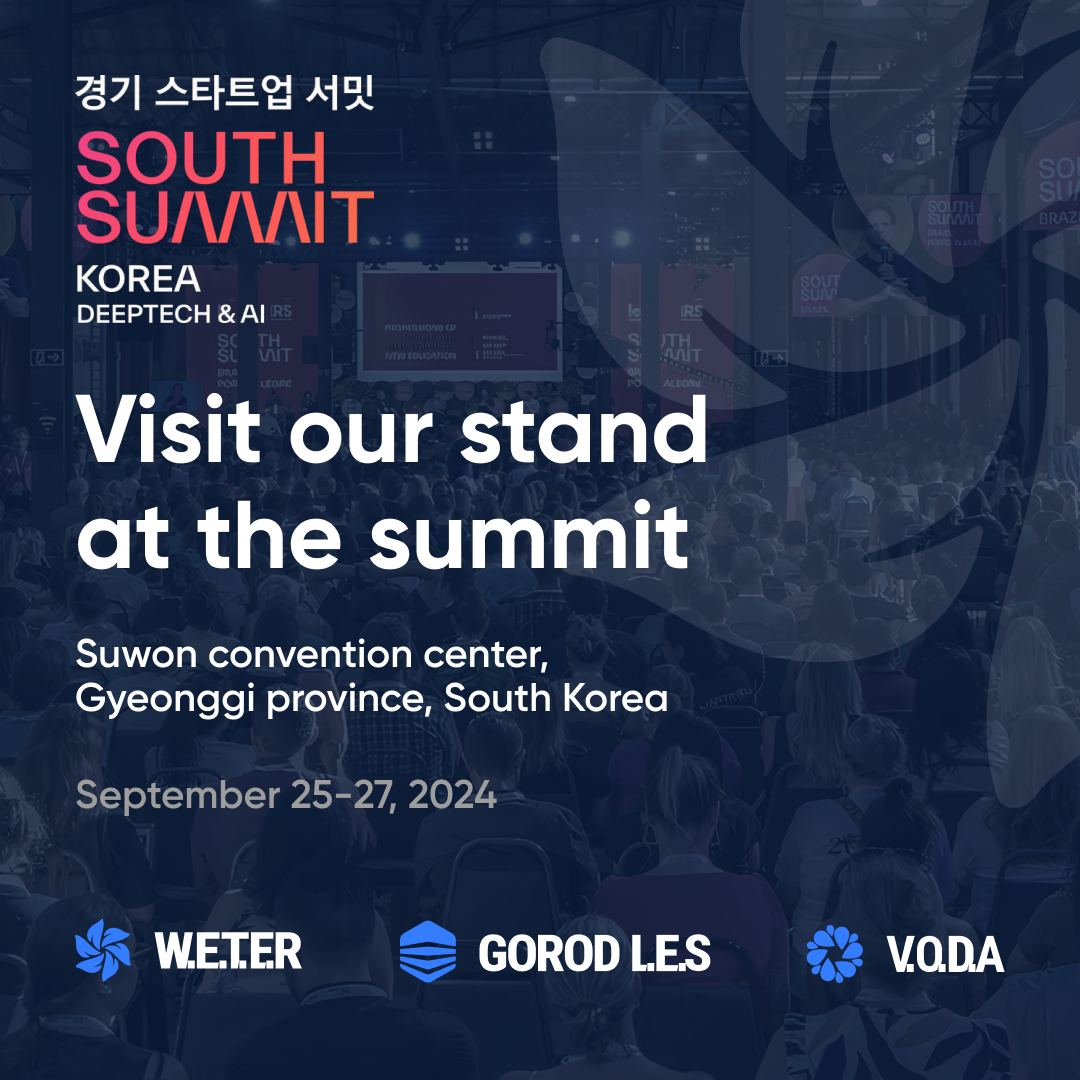 denistiaglin's tweet photo. WETER LLC will participate in the international "South Summit Korea 2024" in the Republic of Korea
The official website of the South Summit Korea 2024: https://t.co/3u5WbbSxXb
#TIAGLIN #WETER #GORODLES #VODA #startup #renewables #sustainability #SouthSummit #SouthSummitKorea24 https://t.co/DEILcHovP7