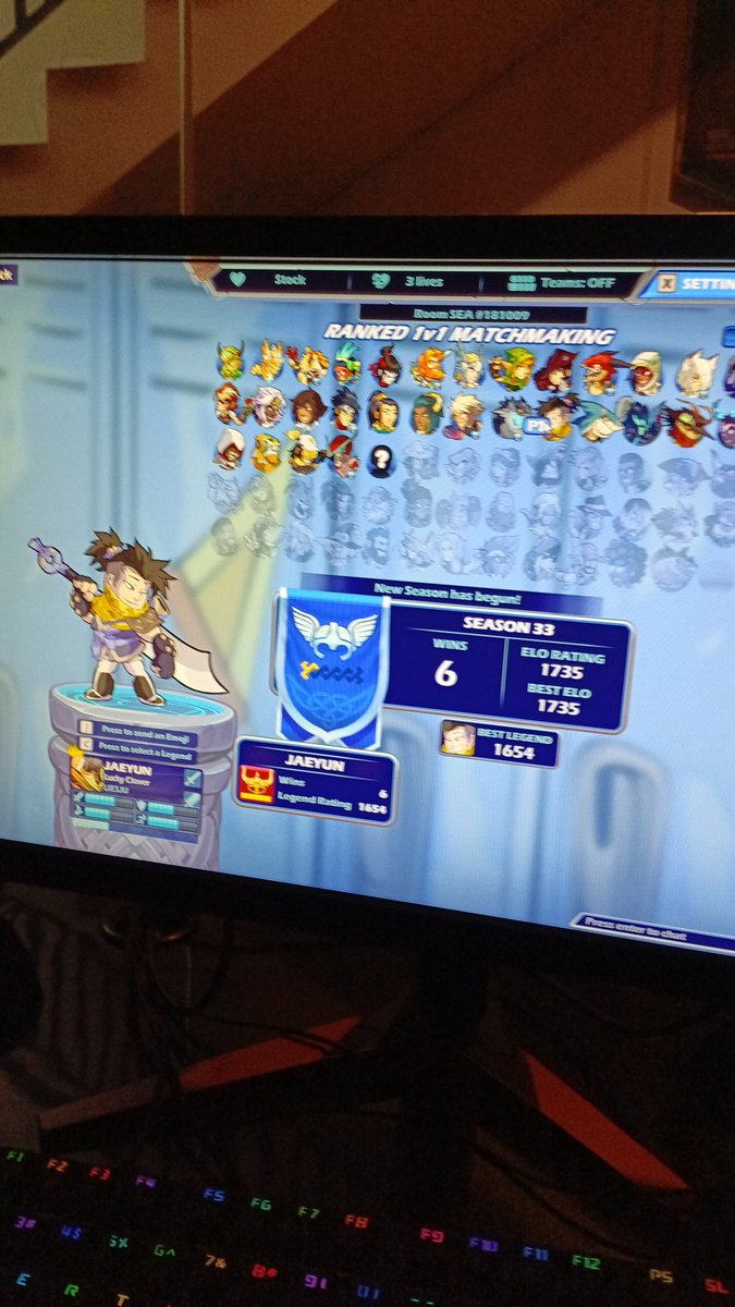 Aneh 6/10 wins tapi kebukanya plat