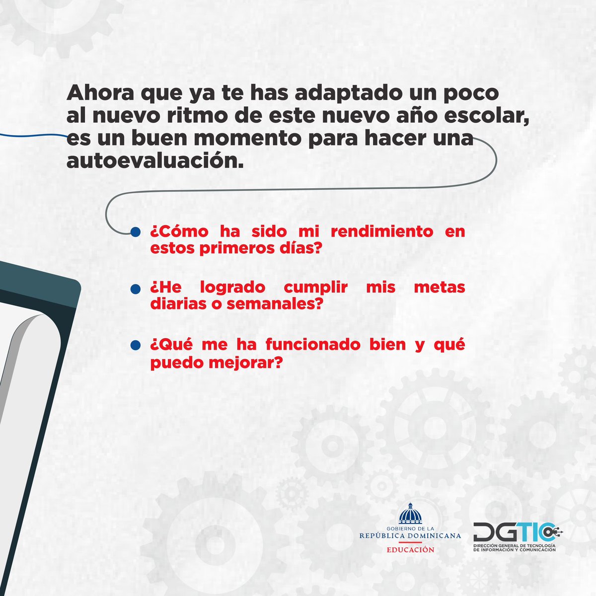 Si el inicio no ha sido lo que esperabas, ¡no te desanimes! aún queda tiempo para echarle ganas y superarte. 

¡Nunca te rindas! 🙌