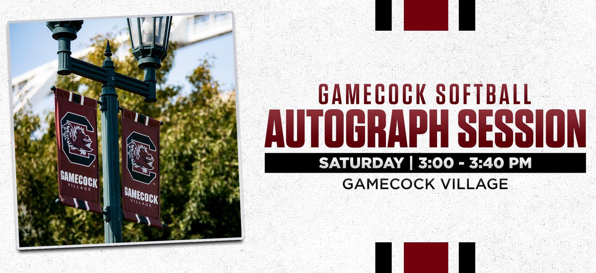Audrey Wilson (@audreywils12) on Twitter photo Stop by Gamecock Village on Saturday before the <a href="/GamecockFB/">South Carolina Football</a> game vs. Akron to meet me and some of my <a href="/GamecockSoftbll/">South Carolina Softball</a> teammates! Stop by Gamecock Village on Saturday before the <a href="/GamecockFB/">South Carolina Football</a> game vs. Akron to meet me and some of my <a href="/GamecockSoftbll/">South Carolina Softball</a> teammates!