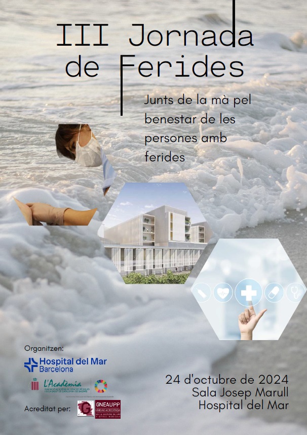 Hospital del Mar (@hospitaldelmar) on Twitter photo 🆕 III Jornada de Ferides
Junts de la mà pel benestar de les persones amb ferides.
🗓️ 24 d’octubre
📍 Sala Marull
#ferides #InfermeriaMAR <a href="/eliagomezlosada/">Elia Gómez</a> <a href="/Pgarcimartin/">Paloma Garcimartin</a> <a href="/anguera_marta/">Marta Anguera</a> <a href="/InaChercoles/">Ina Chercoles</a>
➕ hospitaldelmar.cat/ca/agenda/view… 🆕 III Jornada de Ferides
Junts de la mà pel benestar de les persones amb ferides.
🗓️ 24 d’octubre
📍 Sala Marull
#ferides #InfermeriaMAR <a href="/eliagomezlosada/">Elia Gómez</a> <a href="/Pgarcimartin/">Paloma Garcimartin</a> <a href="/anguera_marta/">Marta Anguera</a> <a href="/InaChercoles/">Ina Chercoles</a>
➕ hospitaldelmar.cat/ca/agenda/view…