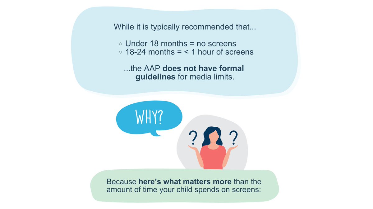 VMAPVA's tweet image. While researching the AAP&apos;s guidelines on screen time limits, we learned that some things are more important than how much screen time your child gets. #ParentingTips #ChildDevelopment #HealthyScreenTime #AAPGuidelines #FamilyWellness #ScreenTimeBalance #MindfulParenting