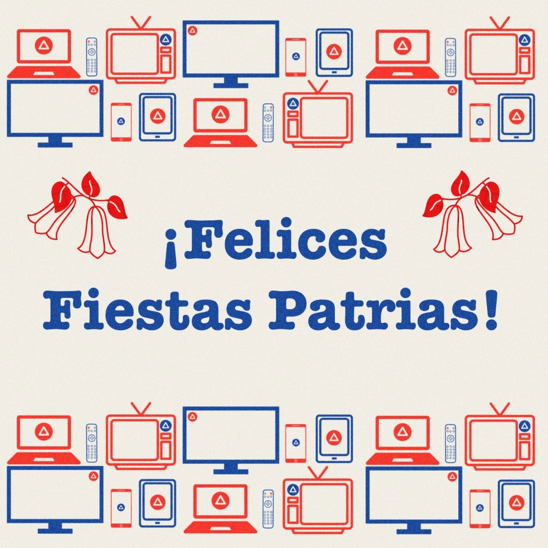 Anatel te desea unas felices Fiestas Patrias 🇨🇱🎉🥳

Que en esta semana de la chilenidad el asado, la cueca y el tiki tiki ti estén bien disfrutados. 

Un especial salud a todos y todas los trabajadores de la TV chilena y a nuestros amigos y amigas. Feliz 18 y que ¡Viva Chile!🇨🇱