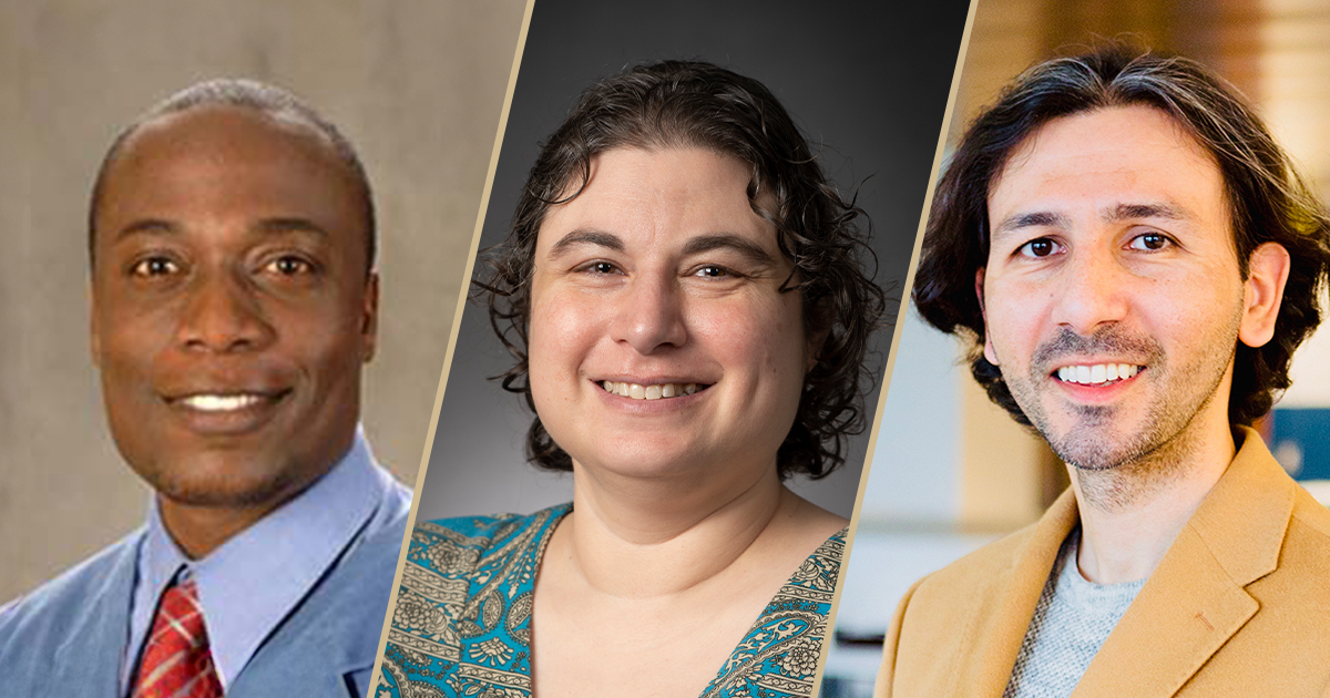 PurdueEDU's tweet image. We&apos;re proud of not just one but THREE College of Education faculty members for recently receiving National Science Foundation (NSF)  funding: Paul Asunda, Marisa Exter, &amp;amp; Muhsin Menekse! 👏 bit.ly/3-nsfs