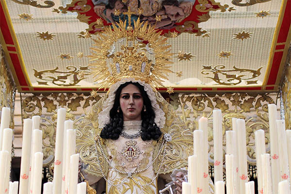Horario e Itinerario Procesión de Alabanza de Nuestra Señora de la Merced de Cádiz el Domingo 22 de Septiembre