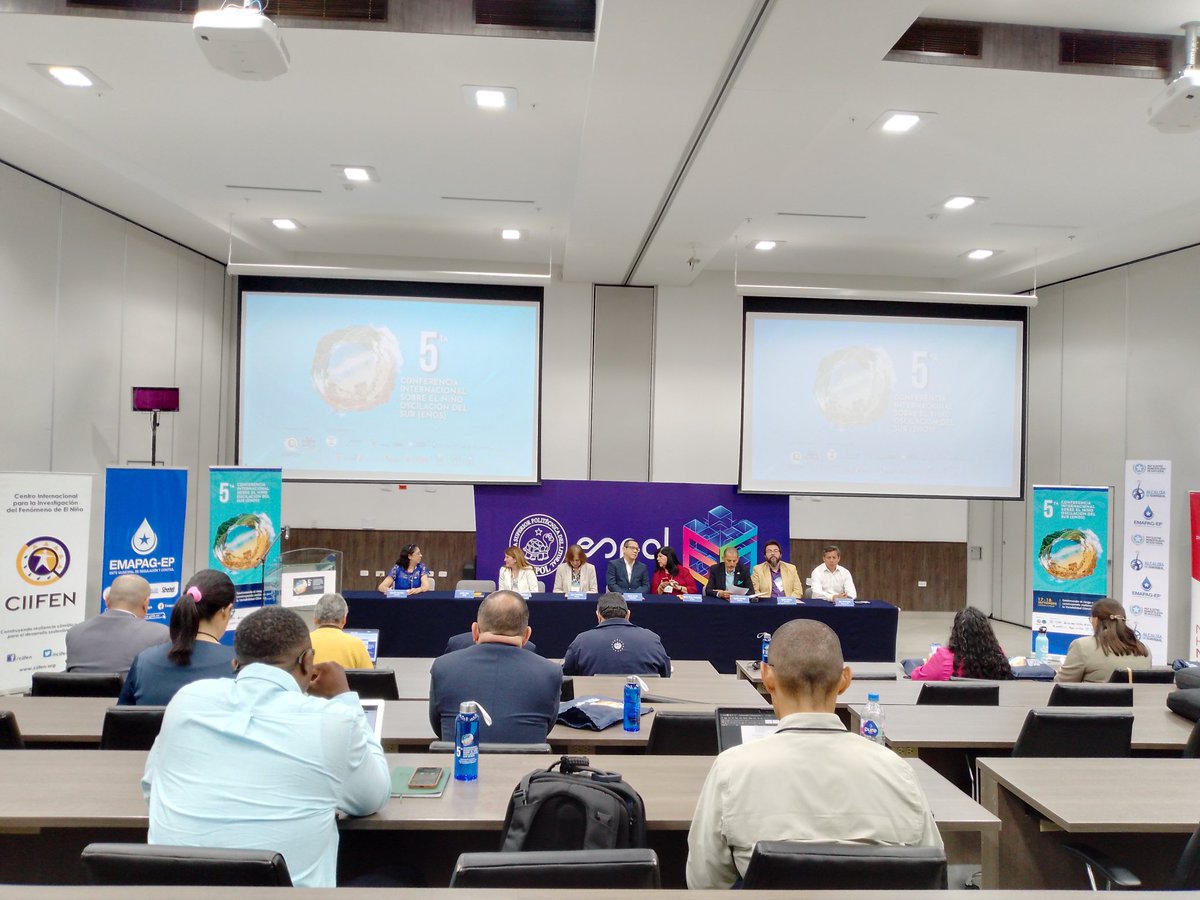 j_tinoco99's tweet photo. Compartiendo un poco de lo que fue el día 1 de la 5ta conferencia internacional sobre el ENOS. https://t.co/QxZH2gXMZ1