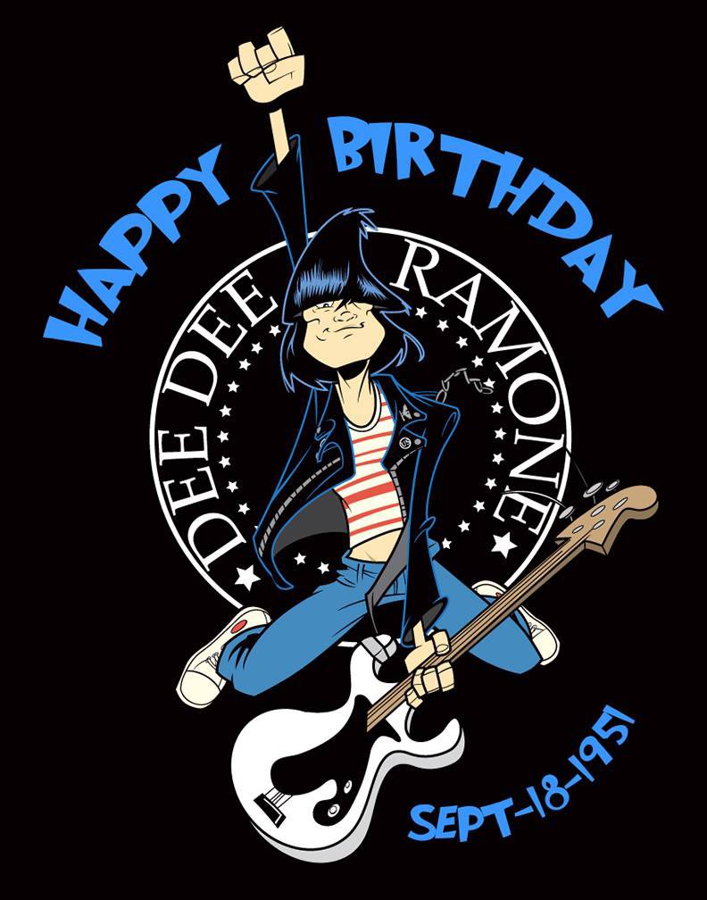 John Cafiero (@johncafiero) on Twitter photo HAPPY BIRTHDAY DEE DEE!
Illustration @samfout, Art Direction <a href="/johncafiero/">John Cafiero</a>
#DeeDeeRamone #TheRamones HAPPY BIRTHDAY DEE DEE!
Illustration @samfout, Art Direction <a href="/johncafiero/">John Cafiero</a>
#DeeDeeRamone #TheRamones