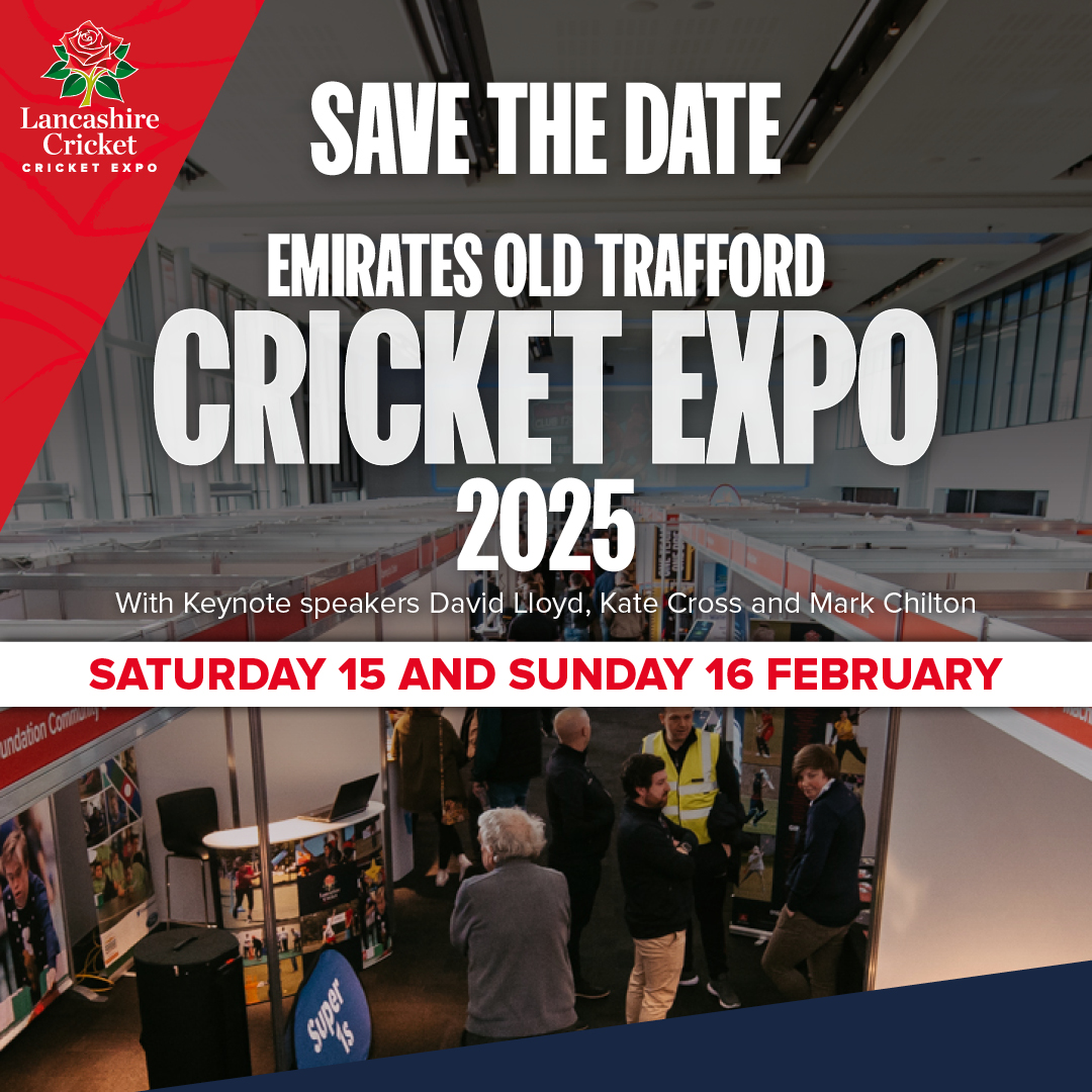 The Cricket Expo is back at Emirates Old Trafford for 2025! 🎉

Join us for a special two-day event dedicated to the world of recreational cricket – an experience you won’t want to miss! 🙌

Find out more and register your interest here⏬
bit.ly/47ye3UR