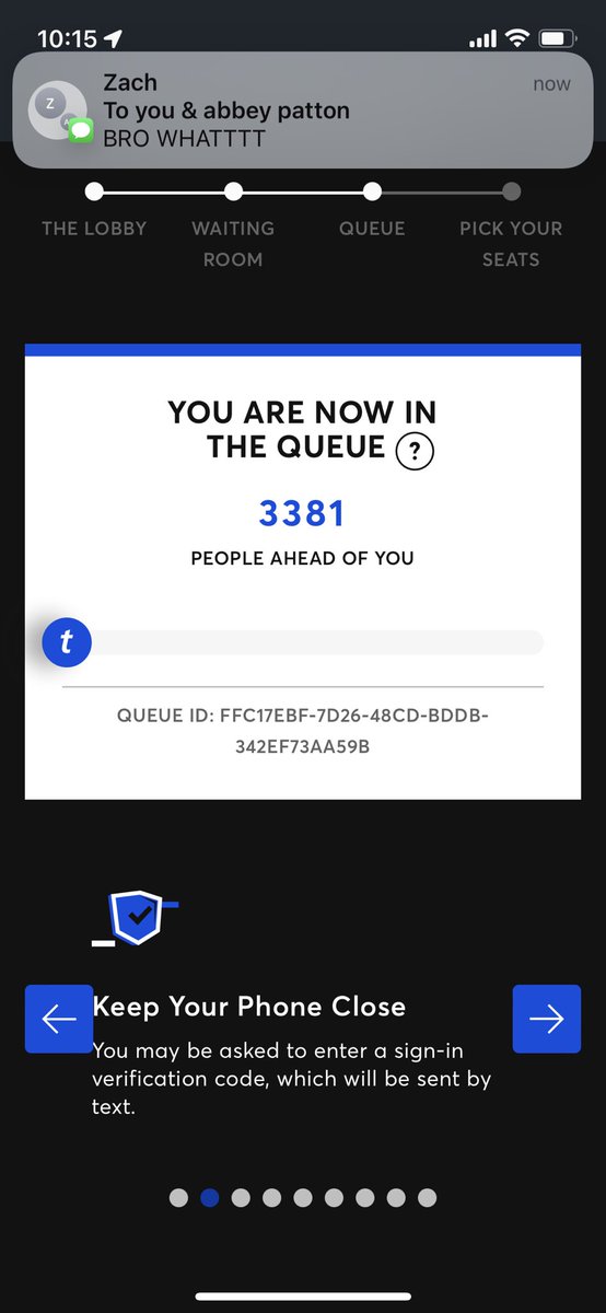 Alex_Belluomo's tweet photo. wtf !!! was in the checkout for deftones presale tickets and it kicked me out so now i have to wait in the queue from the beginning!!!! @deftones @Ticketmaster https://t.co/comz5IeGcb