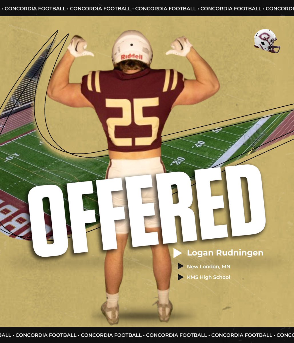 Logan Rudningen (@loganrudningen) on Twitter photo Huge thanks to <a href="/CoachTerryHoran/">Terry Horan</a> and <a href="/Cobber_Football/">Cobber Football</a> for the opportunity to play football for them!!!! Huge thanks to <a href="/CoachTerryHoran/">Terry Horan</a> and <a href="/Cobber_Football/">Cobber Football</a> for the opportunity to play football for them!!!!
