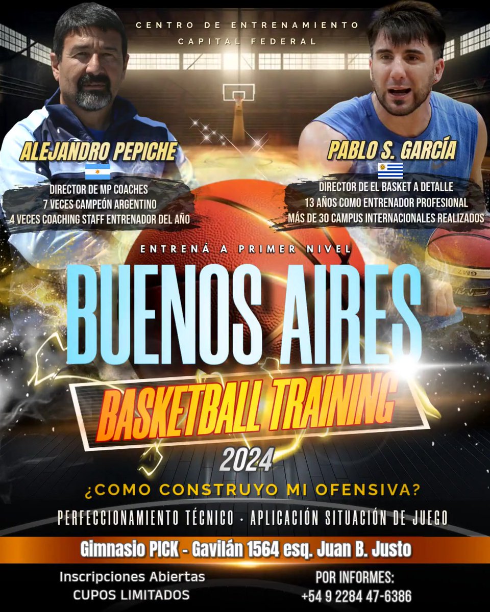 Empezamos en Pick, gracias por ese espacio espectacular!