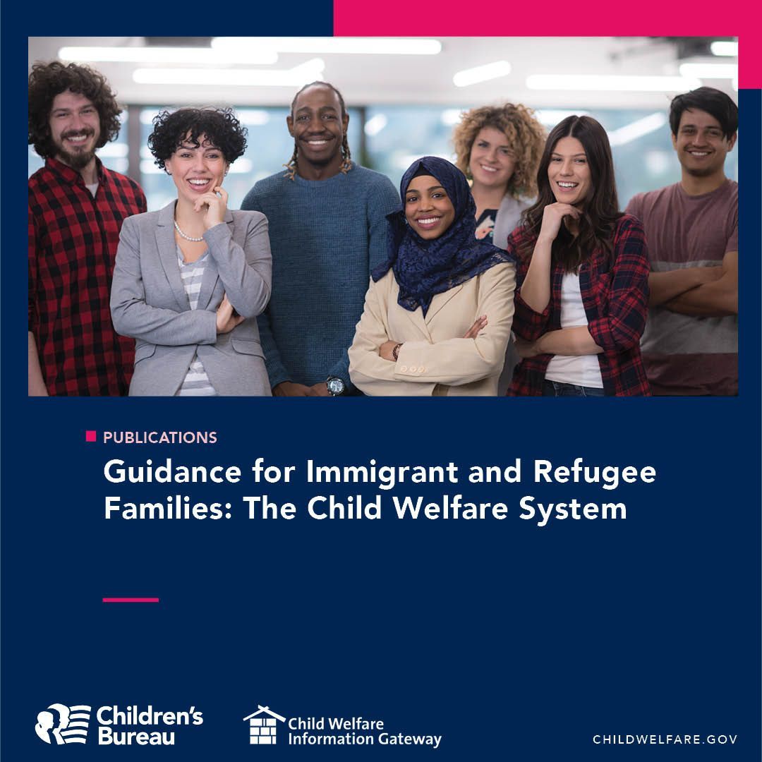 All families need help sometimes. Use this <a href="/ChildWelfareGov/">Child Welfare Information Gateway</a> factsheet to help immigrant and refugee families better understand what the U.S. child welfare system is, their rights, and tips for partnering with caseworkers. buff.ly/3MJfnL8