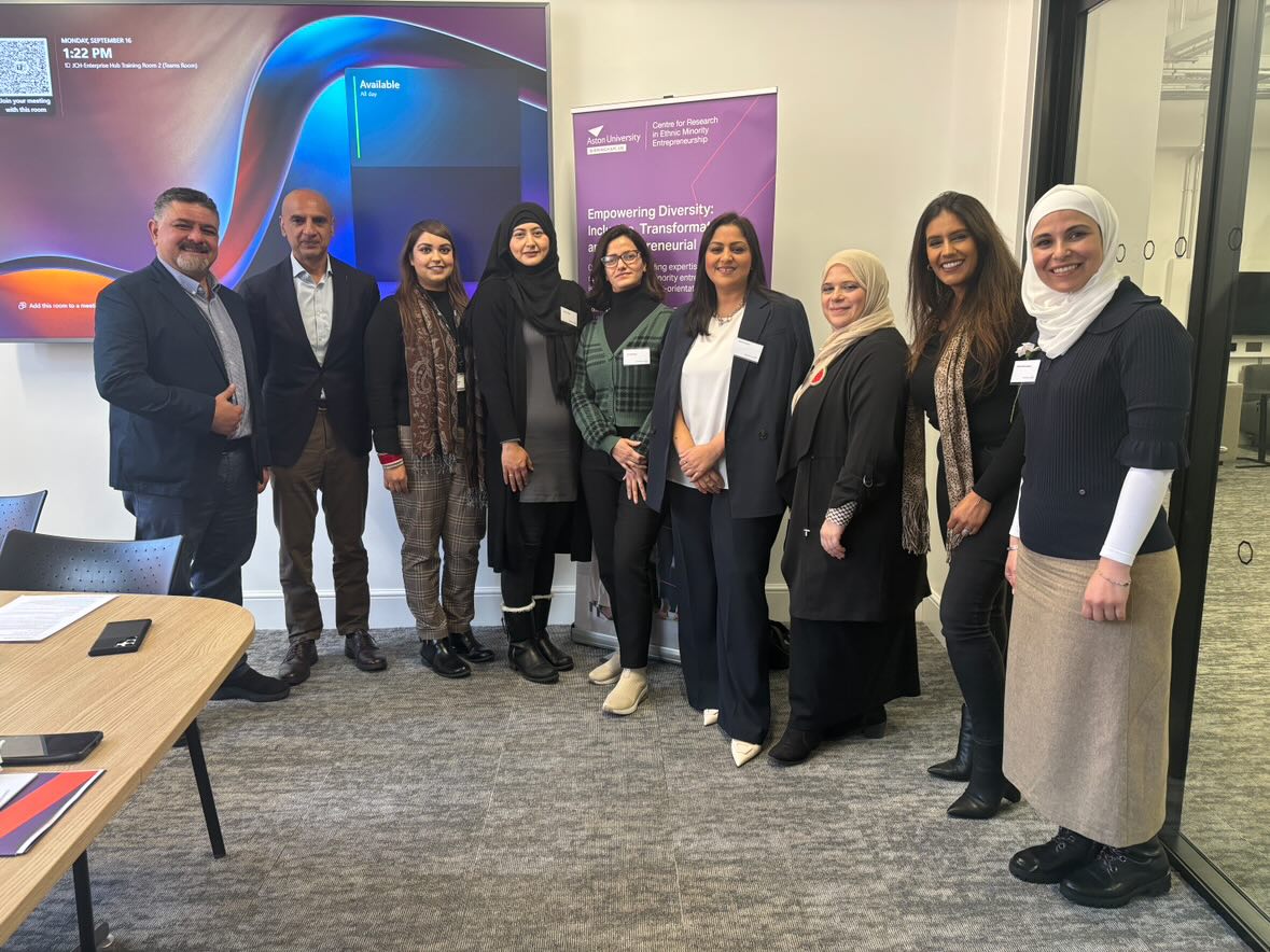 🔙 | #ThrowbackThursday

🔈 | On Monday, Sept 16th, as part of the <a href="/CommonPurpose/">Common Purpose</a>  - <a href="/IslamicReliefUK/">Islamic Relief UK</a> MENA Diaspora Programme, we were honoured to host leaders from the MENA community for a talk co-hosted by Prof @monderram &amp; <a href="/DaminiKSharma/">Damini Sharma</a> of <a href="/The_OM_Group/">The OM Group</a>  at <a href="/AstonUniversity/">Aston University</a>.