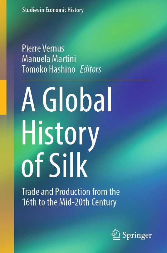 WinLose_UV's tweet photo. 📝Se acaba de publicar el libro "A Global History of Silk" en la prestigiosa editorial Springer. 
En él nuestros compañeros @DMunoz60857 (IP) y Ricardo Franch colaboraron con el capítulo "The Golden Age of Valencian Silk?" 🧐
Está en open access👀👉 https://t.co/IQlmAWrBGS https://t.co/UXvzv5iXvP