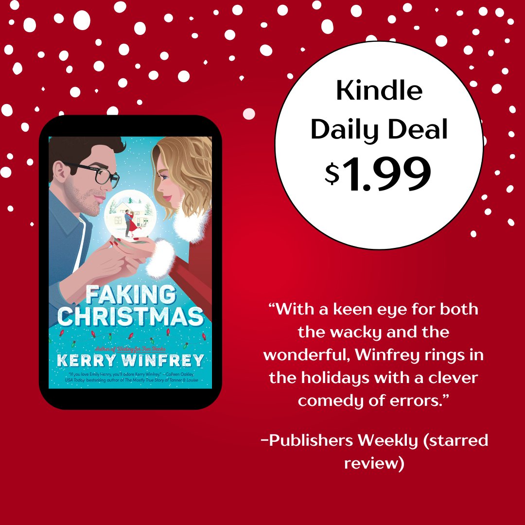FAKING CHRISTMAS is a Kindle Daily Deal! amazon.com/Faking-Christm…