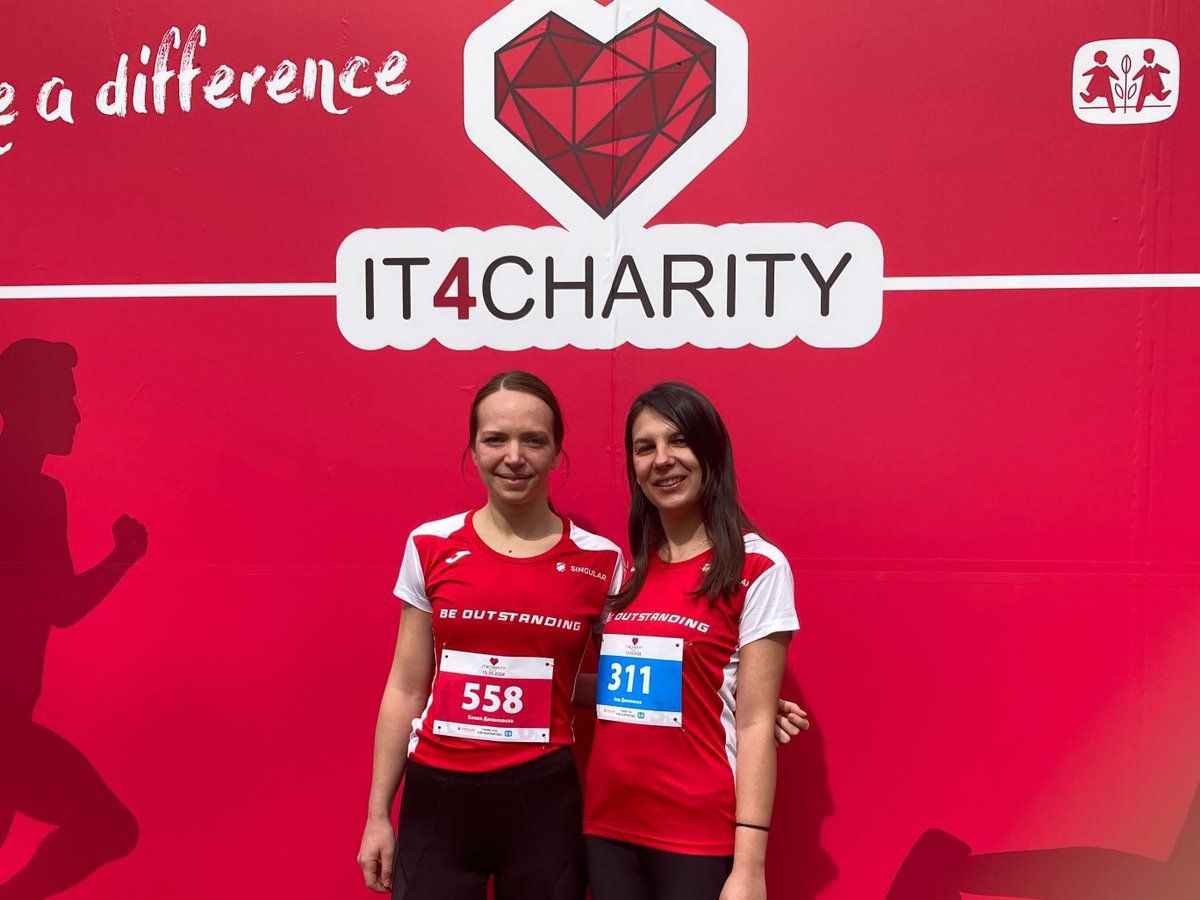 Singular joined the tech community in Skopje for the #IT4Charity run organized by SOS Children's Villages Macedonia. 🌟

❤️ Thank you SOS Children’s Villages Macedonia for the amazing event &amp; for ensuring that children around the world get the care &amp; love they deserve.