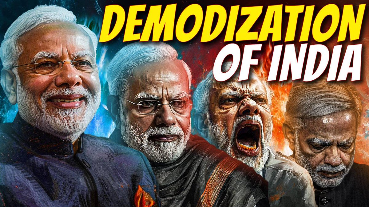TheDeshBhakt's tweet photo. 101 Days of Modi 3.0....is the magic over?
Is India slowly moving forward from its twin obsession with the ‘M’ word? - https://t.co/EurwJ0TDLh https://t.co/yi9DiqMwLH