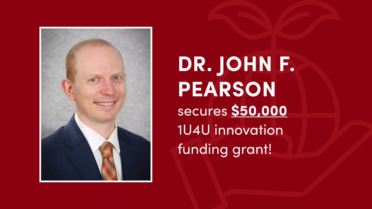 Congrats to Dr. John F. Pearson, with the help of <a href="/UofUBiology/">University of Utah School of Biological Sciences</a> Assistant Professor Jonathan Wang, on securing a $50k 1U4U Innovation Funding Seed Grant! Their project will explore the effects of urban heat islands on postoperative outcomes, bridging climate science and medicine.
