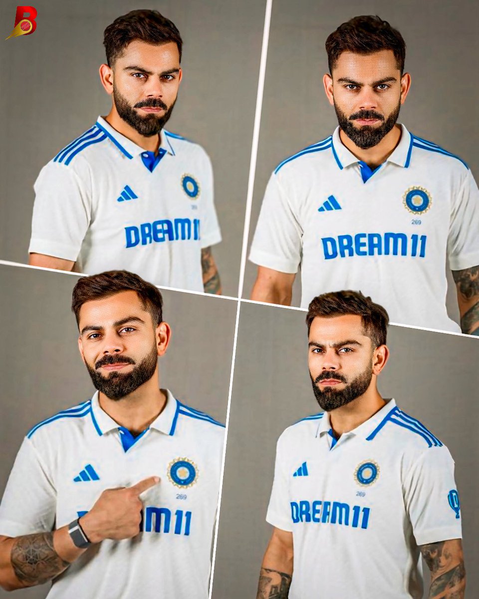 Test match india jersey <a href="/imVkohli/">Virat Kohli</a>