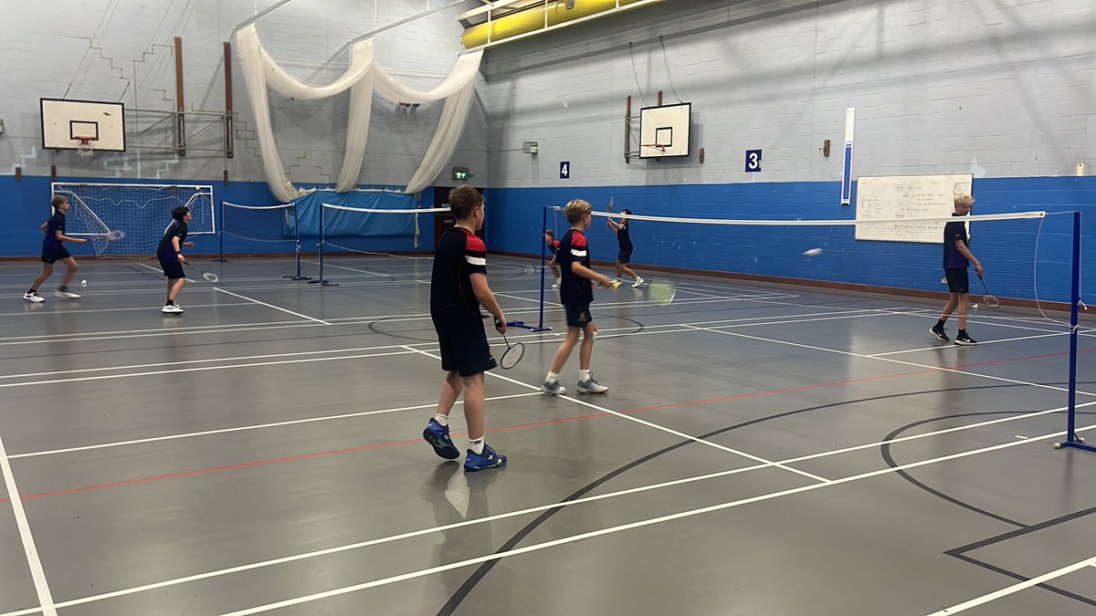 First round of the <a href="/schoolsportmag/">schoolsport magazine</a> National Schools Badminton Championship against Uckfield College today. Wonderful hosts and great standard of Badminton on display.