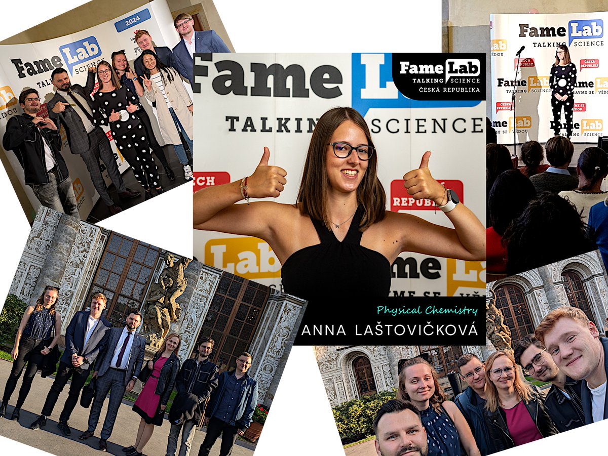 MMlaboratory's tweet photo. #Czech final of @FameLab with @LastovickovaA among the winners were yesterday, but emotions are still at the high level! If you missed it, no worries! Anna will be a speaker at @KHybernska and will take part in
@nocvedcuCZ Stay tuned!
Many thanks to the Anna's support team! https://t.co/dsAgEN7Cc9