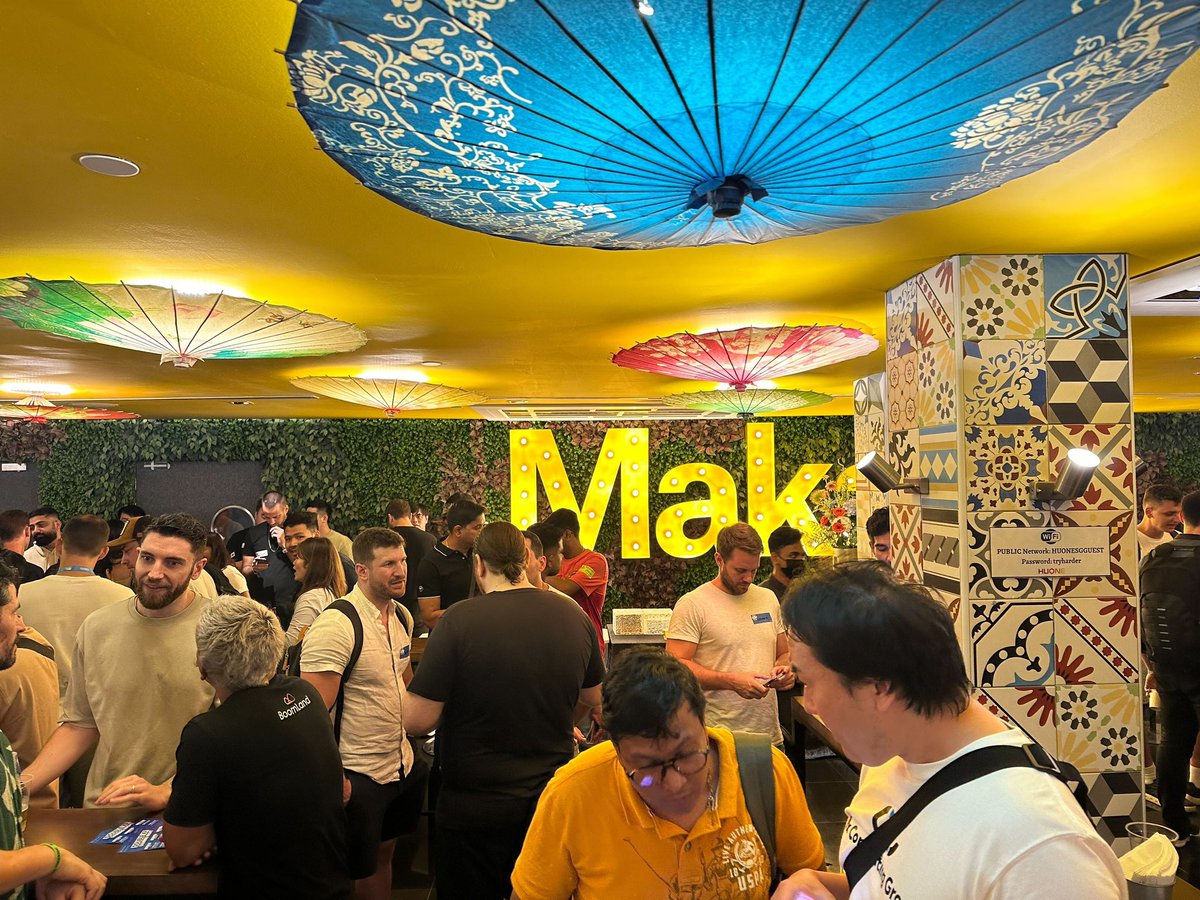 Wow, what a night that was! Our very first event surpassed all expectations with over 2600 registered guests! It was nothing short of legendary🔥
￼
Double XP helped connect investors, games, media &amp; #blockchain infrastructures together - forging lifelong partnerships to help