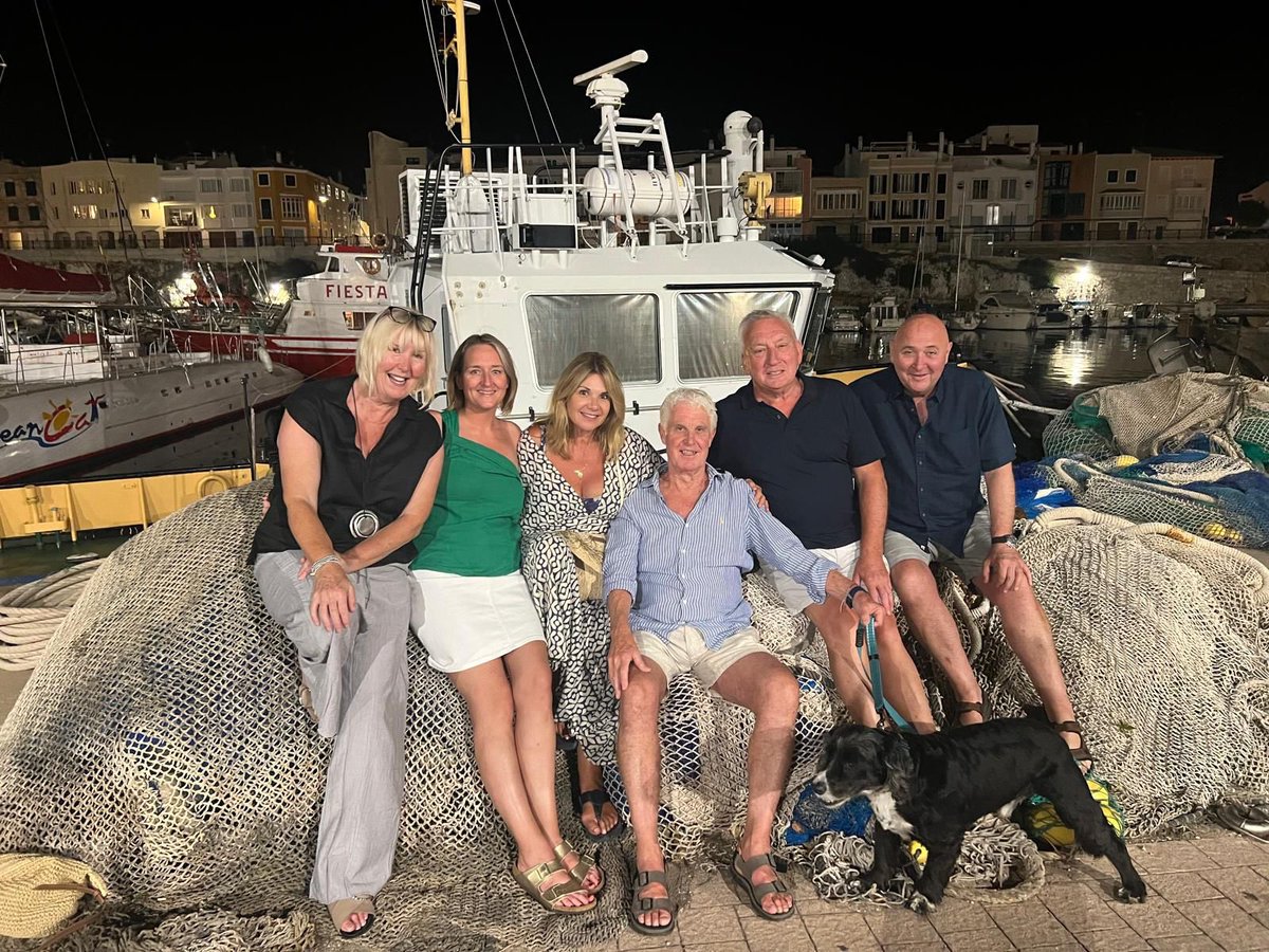 A fabulous relaxing week in Menorca, with family and friends ❤️