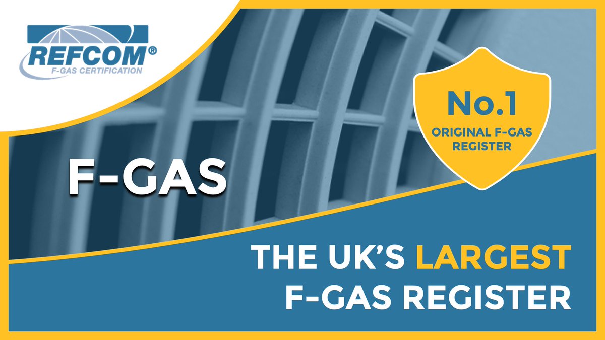 _REFCOM's tweet image. 🥇 NUMBER 1 ORIGINAL F-GAS REGISTER🥇 🔵 Since we started in 1996, REFCOM has continued to be the UK&apos;s number 1 provider of F-Gas certification 🔵 That is why we offer a market leading range of benefits to our members Find out more 👉eu1.hubs.ly/H0bZGbp0 #REFCOM