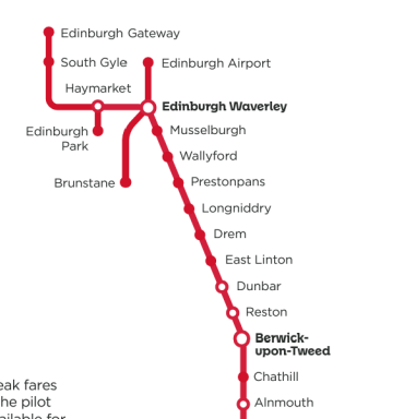 #blessed to be finally getting direct rail services between Drem and Dunbar and between Chathill and Berwick x