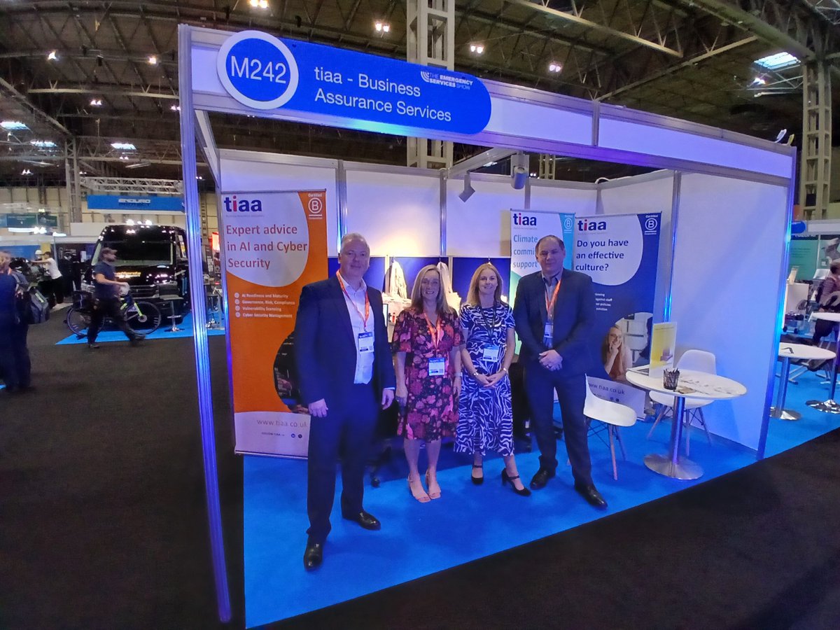 TIAA_Ltd's tweet image. Join us at The Emergency Services Show Today! 🚨

Join us at Stand M242 for a chat about our Business Assurance Services. Our team is here to help you navigate your business challenges! 

#EmergencyServicesShow #InternalAudit #AntiCrime #ITAudit #CyberSecurity #ESS2024