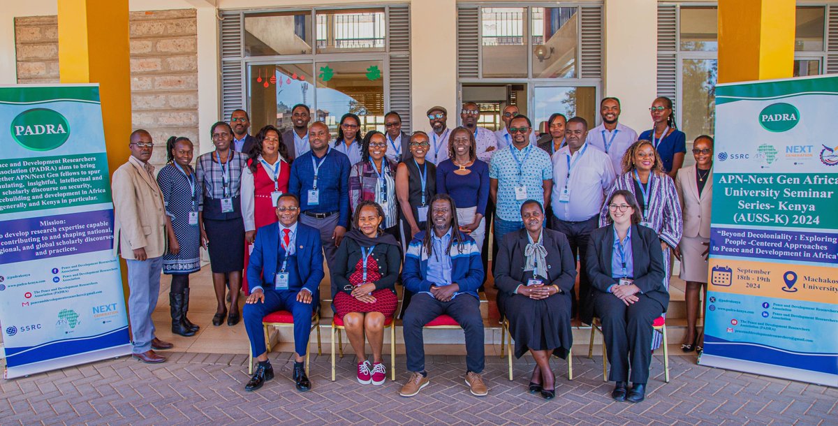 The APN/NextGen Africa University Seminar Series- Kenya kicked off today at the Machakos University Hotel and Conference Center, Machakos, Kenya. The seminar event is supported by the APN/ Next Gen program of the Social Science Research Council (SSRC).