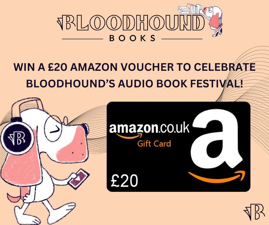 Bloodhoundbook's tweet photo. WIN A Β£20 AMAZON VOUCHER!
To kick off our audio festival celebrations, we want to give you a chance to #WIN a Β£20 Amazon voucher!
To enter, follow the link and follow the steps, good luck!
https://t.co/MO98dDpthm
#bookcompetition #giveaway #amazongiveaway #competition https://t.co/vxU2vGzwcP