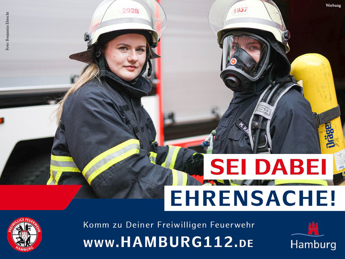 Und hier kommt das zweite Motiv unserer diesjährigen #Kampagne #SeidabeiEhrensache - mit Anastasija.
Wenn man unsere Mitglieder fragt, weshalb sie bei der #FreiwilligeFeuerwehr sind, so lautet die Antwort oft: Wegen der Kameradschaft.
Was bedeutet #Kameradschaft für dich?