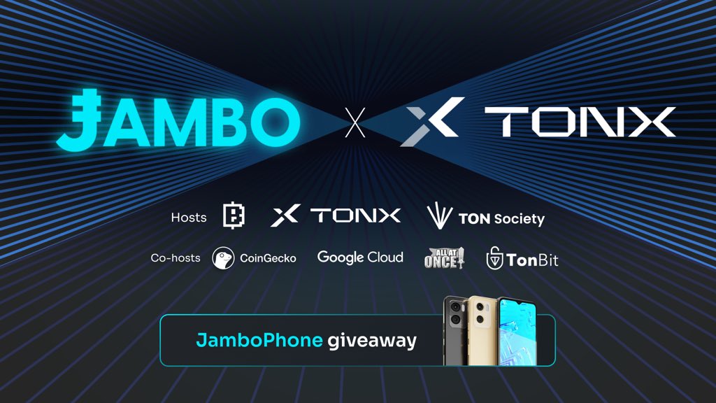 #TheOpenArt JamboPhone Giveaway - 5 Lucky Winners! 🎉
——
How to join:

1. Like and Follow <a href="/JamboTechnology/">Jambo</a> <a href="/TONX_Studio/">TONX 💎</a> 🎫📱
2. Retweet this post with hashtag #TheOpenArt 

 🎁 5 lucky winners will be selected

This offer ends in 3 days! (Until September 20, 2024)
——
^ can still