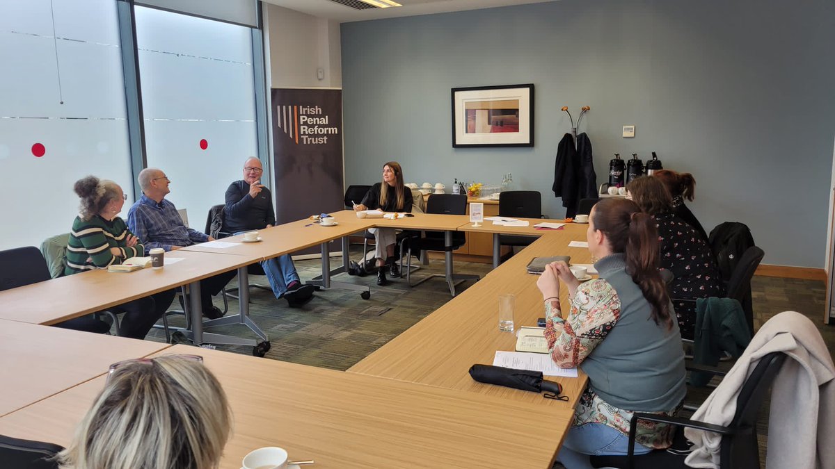 IPRT's Action for Children and Families of Prisoners Network recently met the new <a href="/IrishPrisons/">Irish Prison Service</a> Family Connections Officer, Marita Costigan.

We're delighted to see the new role of Family Connections Officer introduced after years of IPRT advocating for a family liaison role.