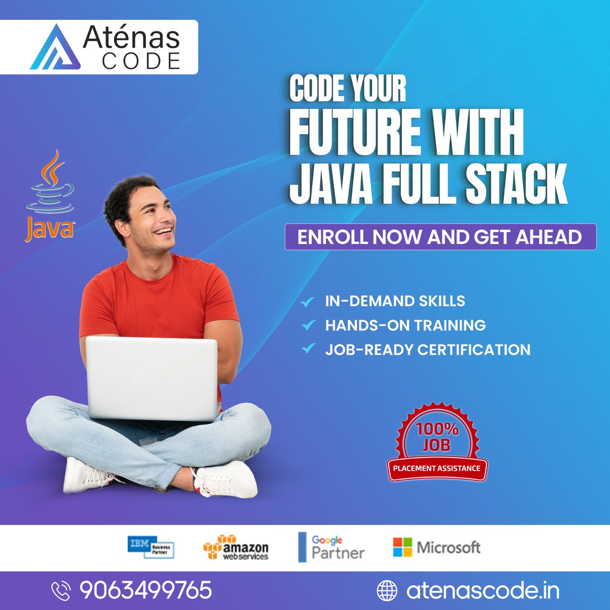 atenascodehyd's tweet image. Master the art of Fullstack development with our expert-led Java course. Build dynamic applications, from front-end to back-end, and set yourself up for a thriving career in tech.

#JavaFullstack #AtenasCode #FullstackDeveloper #CodeYourFuture #TechCareer #WebDevelopment