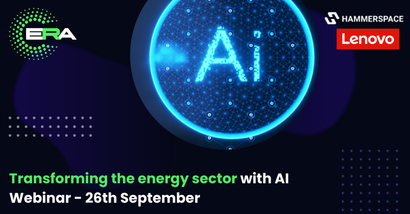🔋𝐓𝐫𝐚𝐧𝐬𝐟𝐨𝐫𝐦𝐢𝐧𝐠 𝐭𝐡𝐞 𝐄𝐧𝐞𝐫𝐠𝐲 𝐒𝐞𝐜𝐭𝐨𝐫 𝐰𝐢𝐭𝐡 𝐀𝐈⚡️

Join us on 26 Sep at 3pm for an exclusive 𝐰𝐞𝐛𝐢𝐧𝐚𝐫 with ERA, <a href="/Hammerspace_Inc/">Hammerspace</a>  and <a href="/Lenovo/">Lenovo</a> , exploring how Artificial Intelligence is revolutionising the energy sector! 🚀

tinyurl.com/y299yeyf