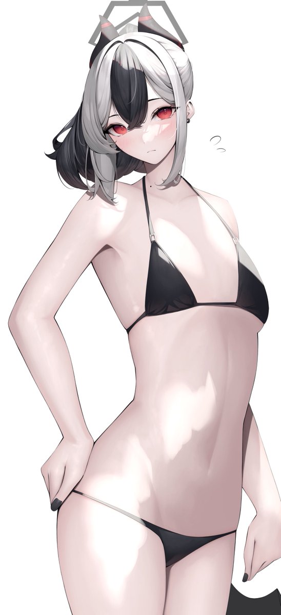 鬼方カヨコ(ブルアカ) 「リハビリ中 」|令和最新版ごりらのイラスト