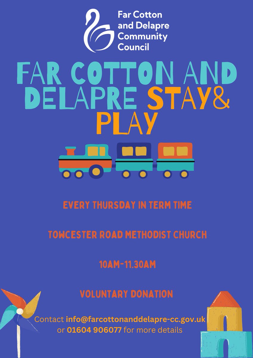 We're back at Towcester Road methodist church tomorrow morning 👇