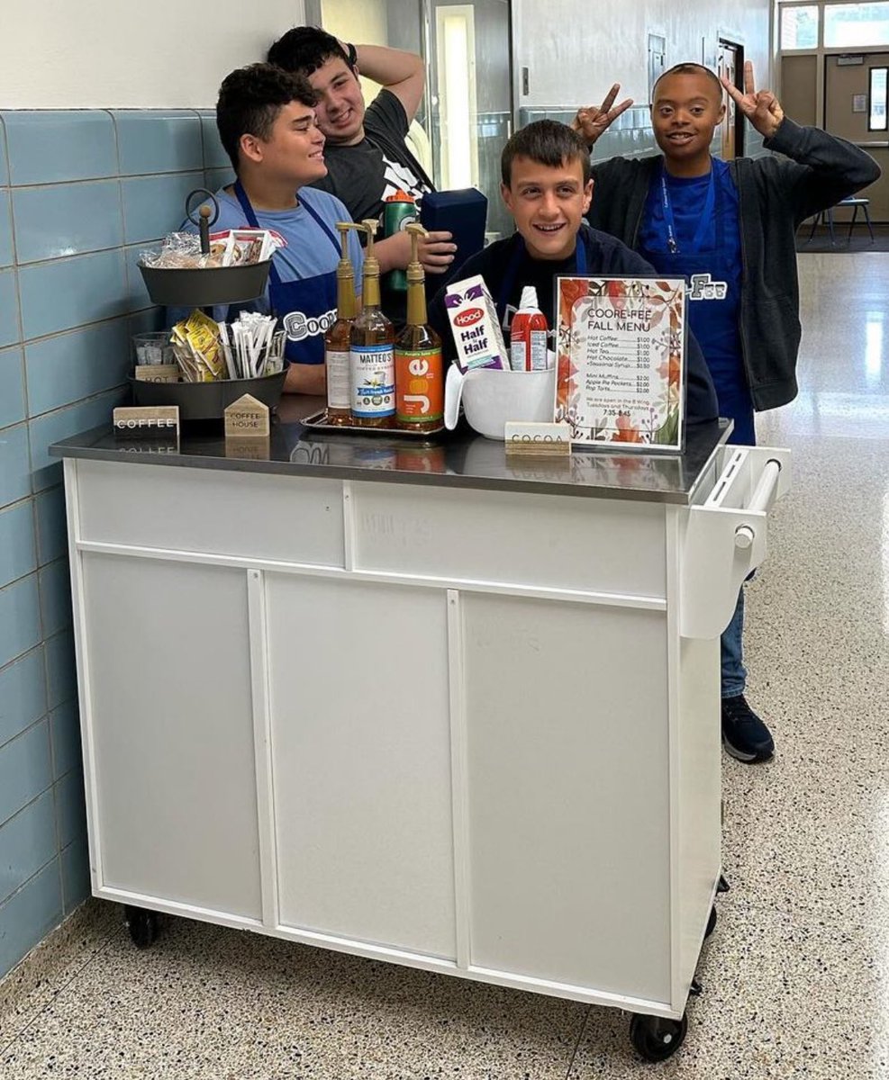 BellmoreMerrickCHSD (@bmchsd) on Twitter photo The mobile COORE-FEE store is back in action serving up hot java and teaching valuable life skills.
📍 <a href="/CalhounHS/">Calhoun High School</a> The mobile COORE-FEE store is back in action serving up hot java and teaching valuable life skills.
📍 <a href="/CalhounHS/">Calhoun High School</a>