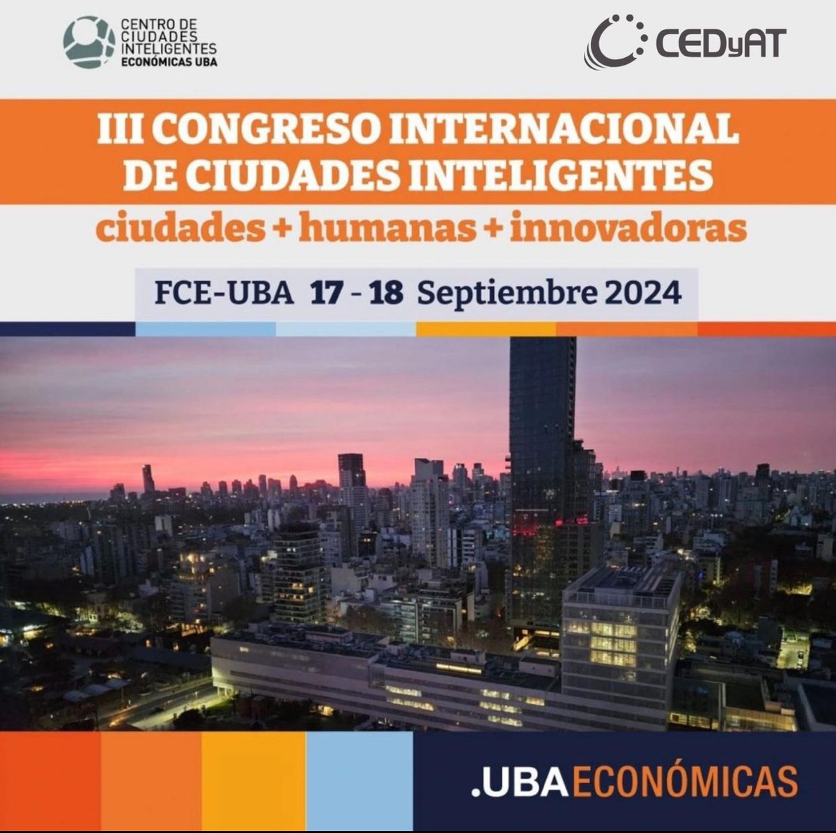 CEDyAT (@cedy_at) on Twitter photo A sala llena participamos con nuestros equipos profesionales en el III Congreso Internacional de Ciiudades Inteligentes realizado en la UBA. <a href="/omarquiroga1/">Omar Quiroga</a> : “Con participación ciudadana es posible transformar las ciudades, hacerlas más humanas e innovadoras” A sala llena participamos con nuestros equipos profesionales en el III Congreso Internacional de Ciiudades Inteligentes realizado en la UBA. <a href="/omarquiroga1/">Omar Quiroga</a> : “Con participación ciudadana es posible transformar las ciudades, hacerlas más humanas e innovadoras”