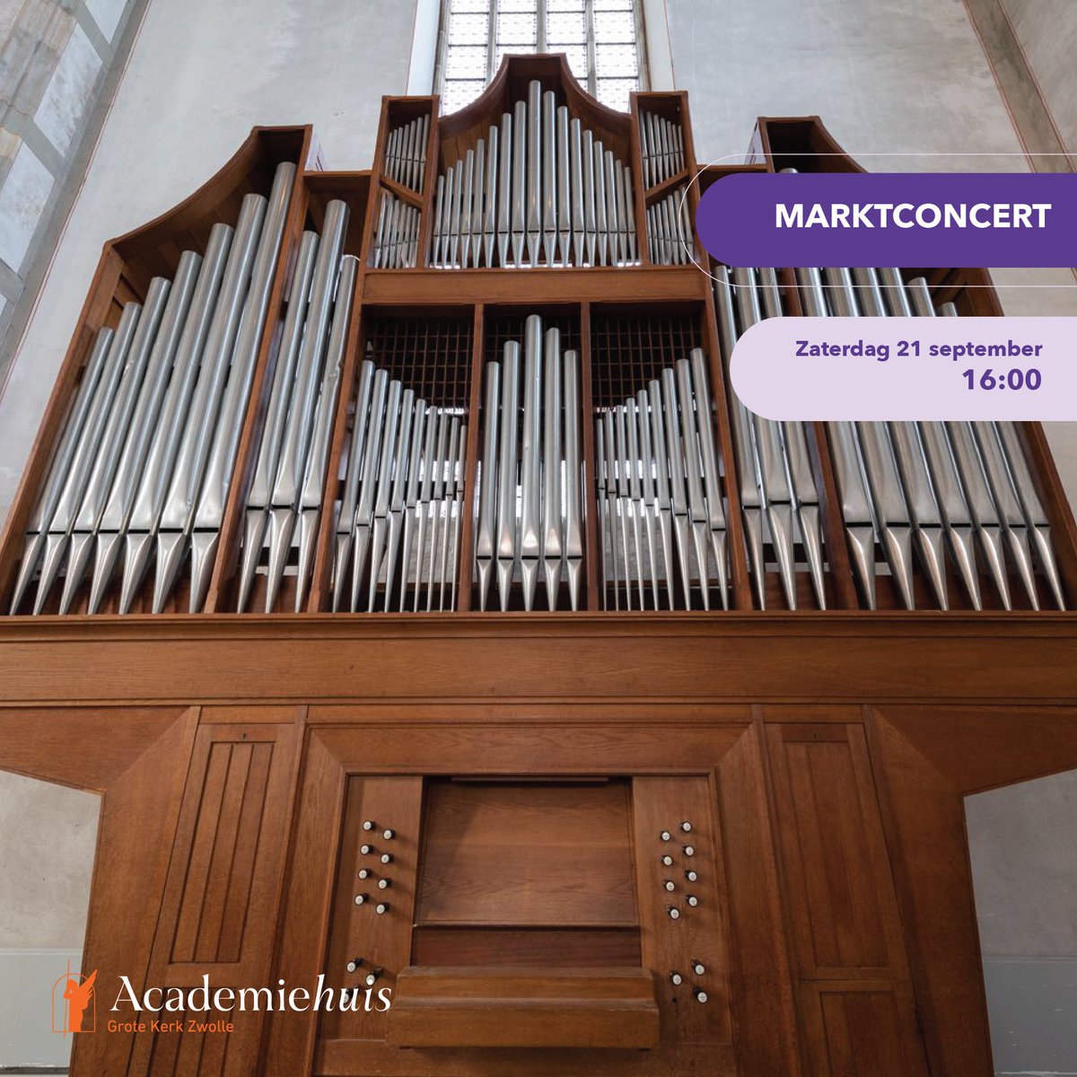 M𝐚𝐫𝐤𝐭𝐜𝐨𝐧𝐜𝐞𝐫𝐭

Zaterdag 21 september 2024
16:00
loom.ly/CEv6Gh8
📸 Gerard van der Sluijs