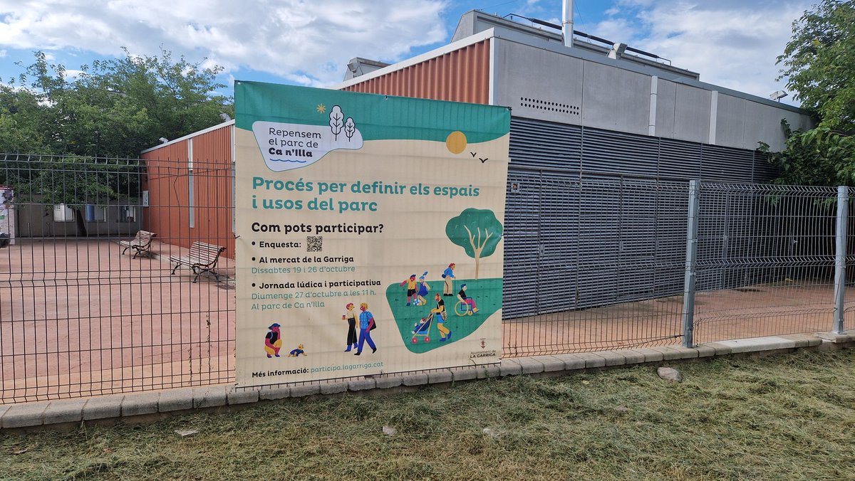 rsilenci's tweet photo. 📊 L'Ajuntament engega un procés participatiu per repensar el parc de Ca n'Illa. Els detalls a @rsilenci #laGarriga https://t.co/taliBXC7V8