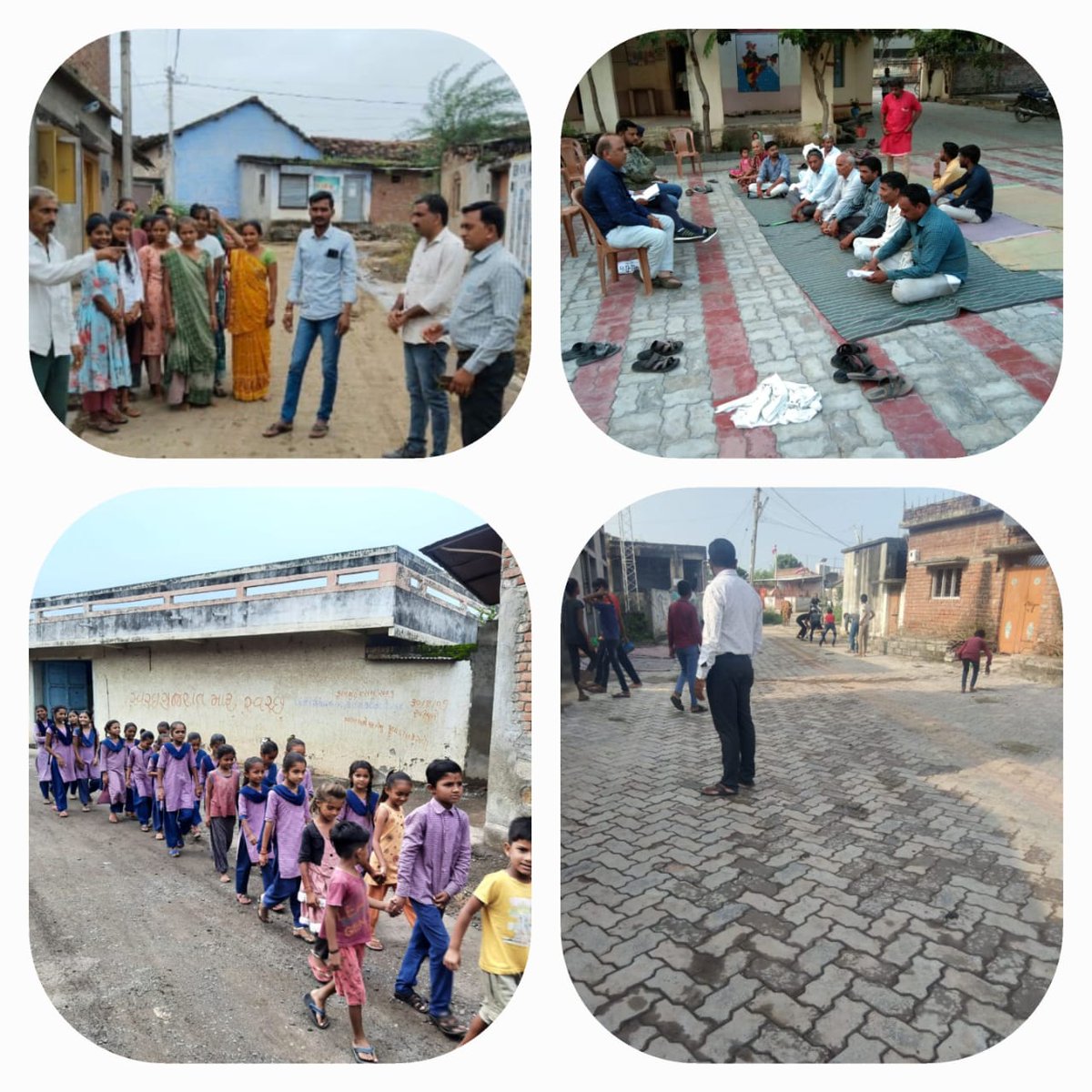 સ્વચ્છતાહિ સેવા અંતર્ગત  જુદા-જુદા ગામોના સરપંચશ્રી,તલાટી કમ મંત્રીશ્રી,આંગણવાડી વર્કર બહેનો,ગામના આગેવાનો,સખી મંડળની બહેનો,એસ.બી.એમ શાખાના કર્મચારી તેમજ શાળાના બાળકો દ્વારા સ્વચ્છતા રેલી,જાહેર સ્થળોની સાફ સફાઇ,એક પેડ મા કે નામ,સ્વચ્છતા શપથ જેવી જુદી જુદી પ્રવ્રુતિઓ કરવામાંં આવેલ