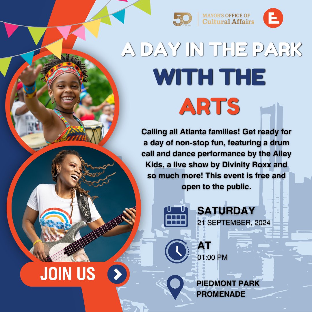 EventsMathes's tweet image. The @AtlantaOCA has an amazing day of fun and music planned this Saturday at Piedmont Park! 

Join the MEP team as we will be there as well to provide music, sound, stage, and light for the event! 

Don't miss out on this great opportunity! 

@CityofAtlanta
@AtlantaBeltline