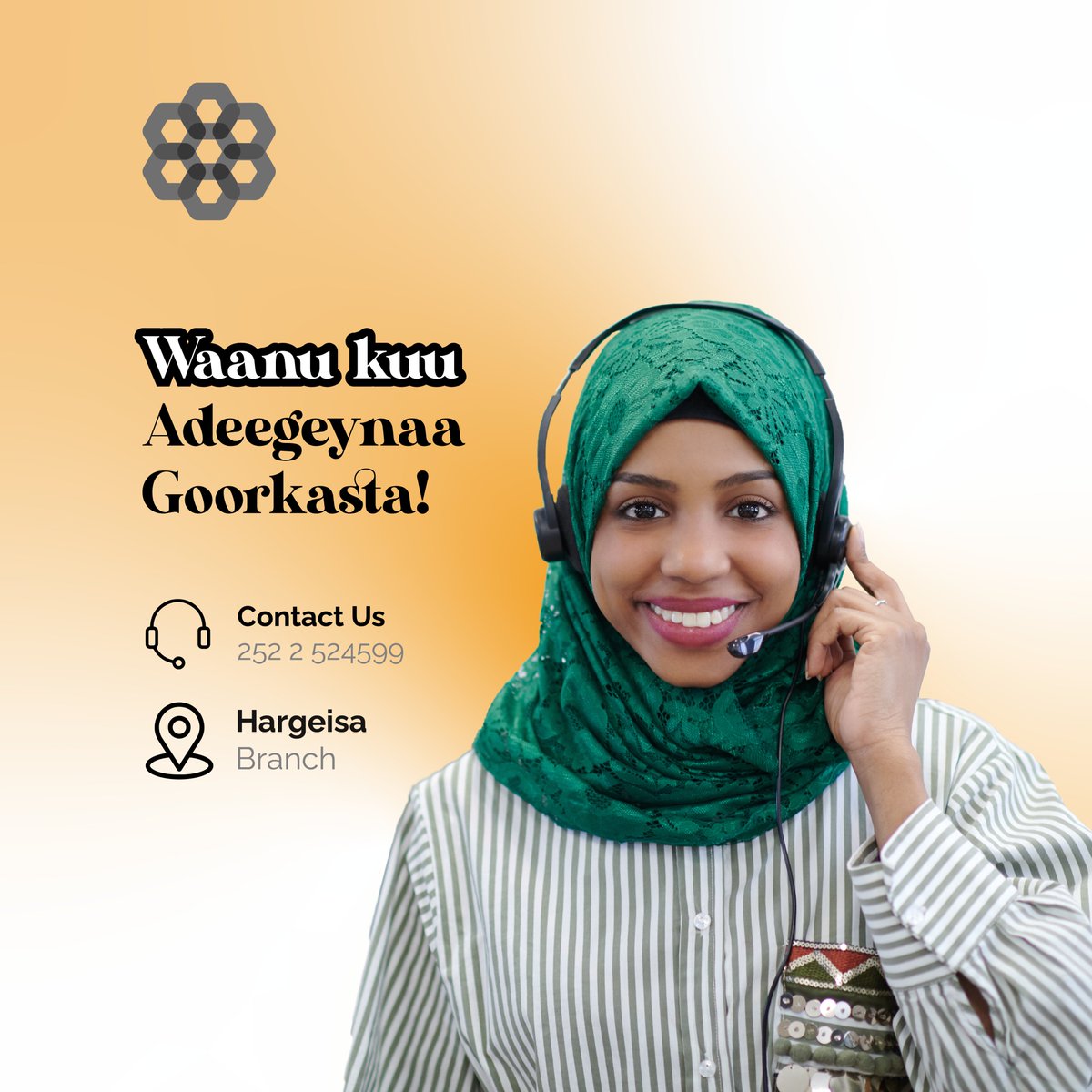 Waxaan diyaar u nahay inaan mar walba ku Adeegno. Hadi aad joogto Hargaysa nala so hadal si aan kugu adeegno.

#somaliland #kimsmicrofinance