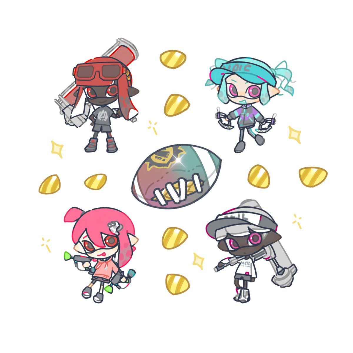 另一份蛤蜊杯奖品
#Splatoon3 #スプラトゥーン3