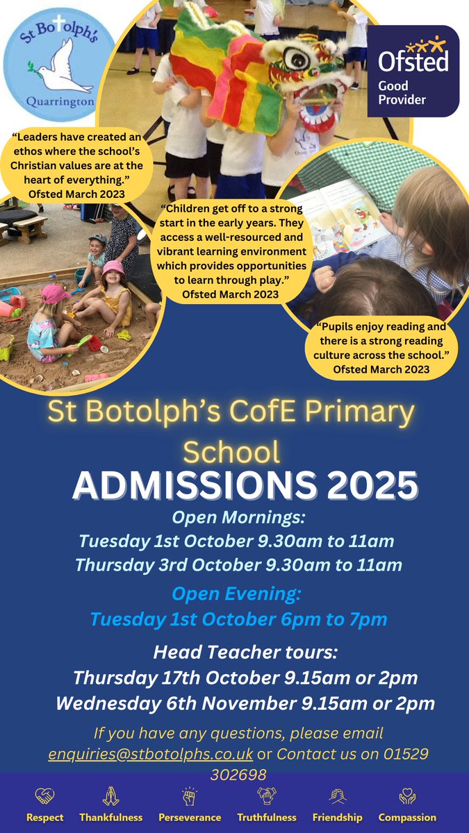 St Botolphs School tweet media