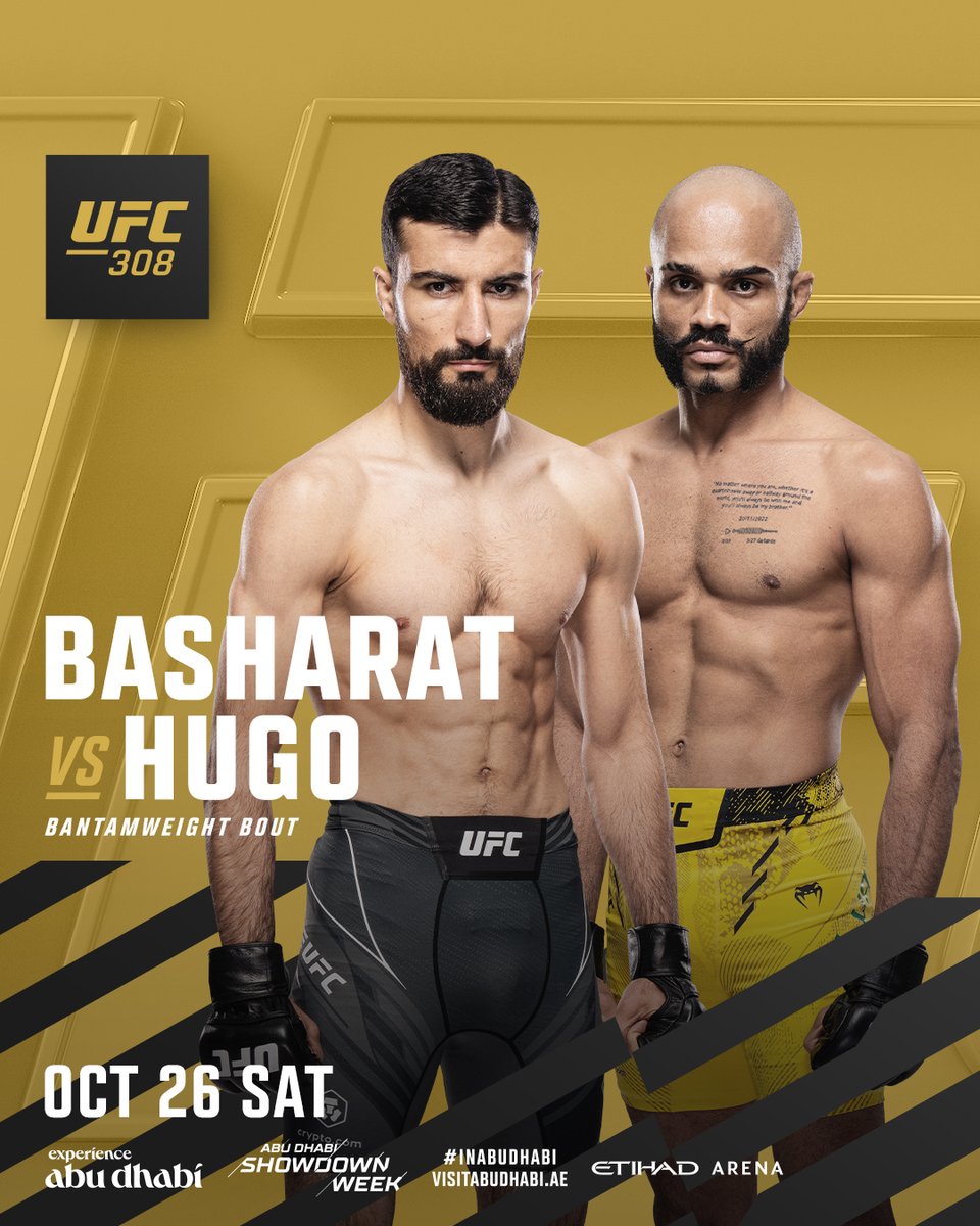 UFC (@ufc) on Twitter photo It just keeps getting better! 👊
Said Nurmagomedov vs Daniel Santos & @FaridBOfficial vs <a href="/VictorStriker0/">Victor Striker</a> have been added to #UFC308
#InAbuDhabi | <a href="/InAbuDhabi/">Abu Dhabi Calendar</a> | <a href="/VisitAbuDhabi/">Experience Abu Dhabi</a> It just keeps getting better! 👊
Said Nurmagomedov vs Daniel Santos & @FaridBOfficial vs <a href="/VictorStriker0/">Victor Striker</a> have been added to #UFC308
#InAbuDhabi | <a href="/InAbuDhabi/">Abu Dhabi Calendar</a> | <a href="/VisitAbuDhabi/">Experience Abu Dhabi</a>